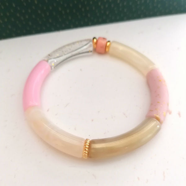 bracelet élastiques nouilles