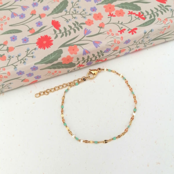 Bracelet minimaliste doré
