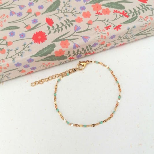 Bracelet minimaliste doré