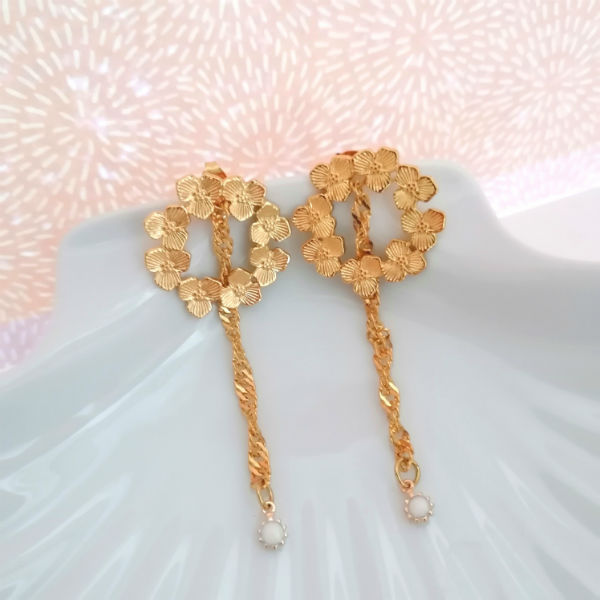 boucles d'oreilles mariage